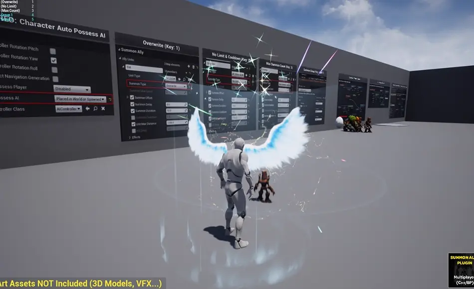 UE5插件 – 盟友召唤插件 Summon Ally Plugin