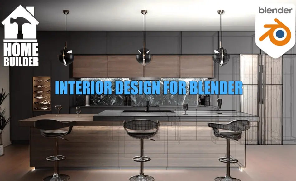Blender插件 – 家庭房屋生成器 Home Builder