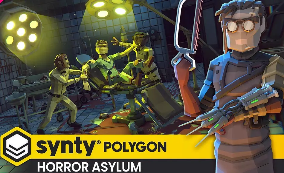 Unity资产 – 恐怖疯人院 POLYGON – Horror Asylum Pack Unity资产 – 恐怖疯人院 POLYGON – Horror Asylum Pack