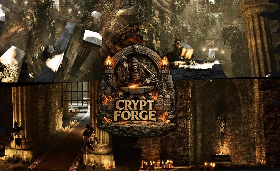 【UE5】模块化地牢 CryptForge (Modular Dungeon, Crypt, Catacombs, Underground Ruins, Modular Ruins) 【UE5】模块化地牢 CryptForge (Modular Dungeon, Crypt, Catacombs, Underground Ruins, Modular Ruins)
