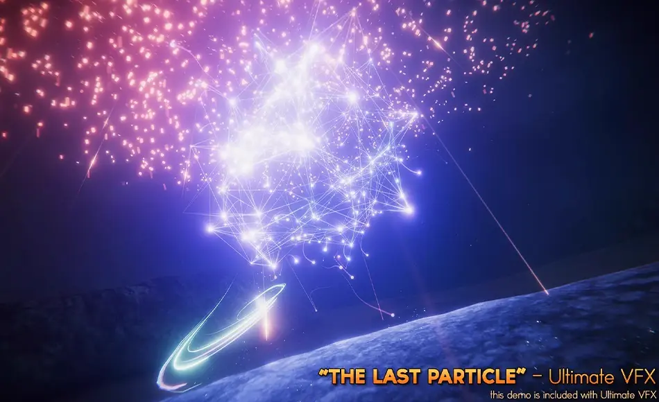 Unity特效 – 粒子特效 Particle Plexus
