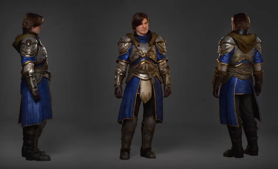 【UE5】圣骑士角色 Paladin RPG Set