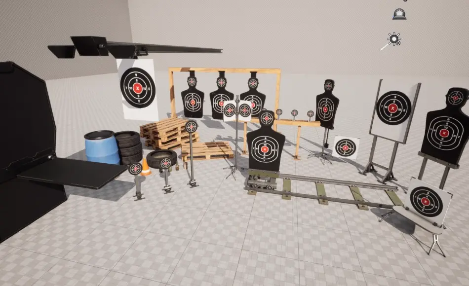 【UE5】射击目标资产 Shooting targets