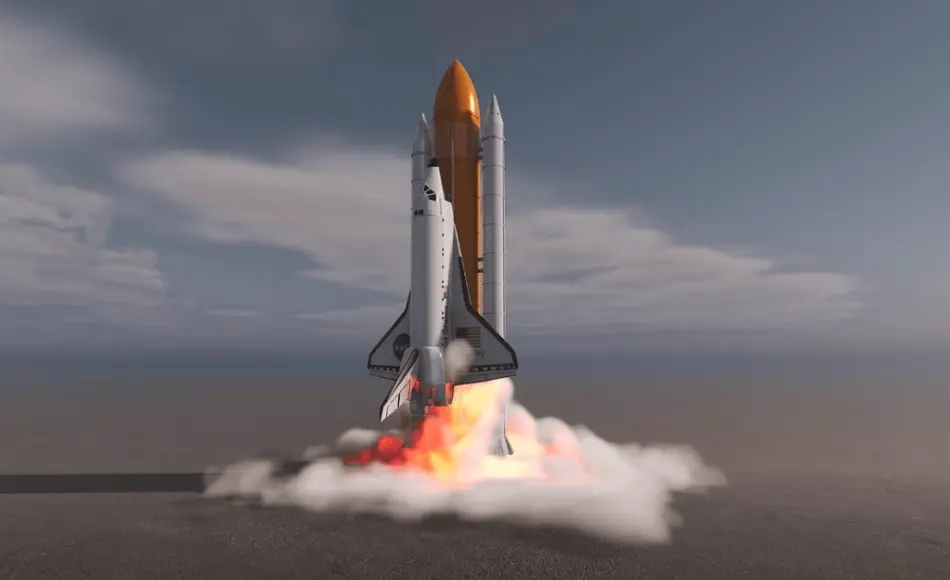 【UE5】火箭发射火焰特效 Rocket Launch Niagara Fluids