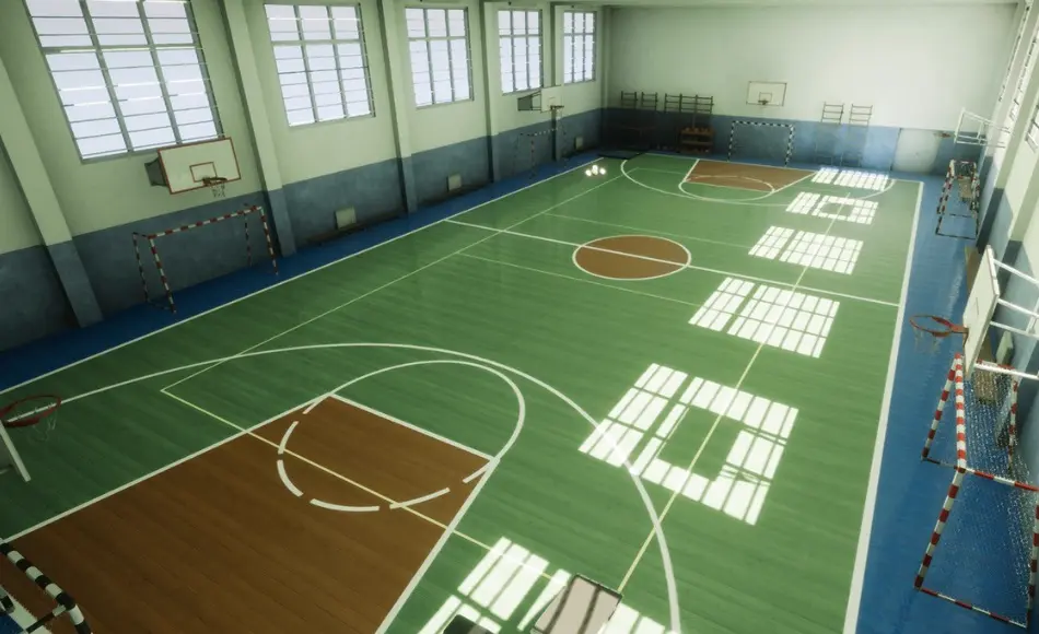 【UE5】学校体育馆 School gym