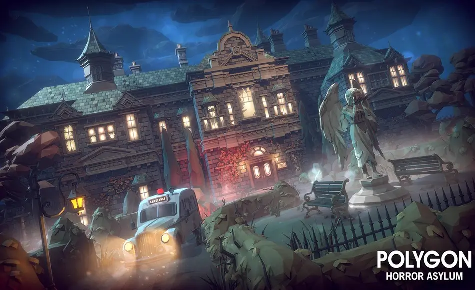 【UE5】恐怖疯人院 Horror Asylum – Synty POLYGON