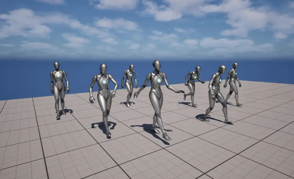 【UE5】角色行走动画 High-Quality Animations: Parkour, Walks & Runs | Root Motion Included 【UE5】角色行走动画 High-Quality Animations: Parkour, Walks & Runs | Root Motion Included