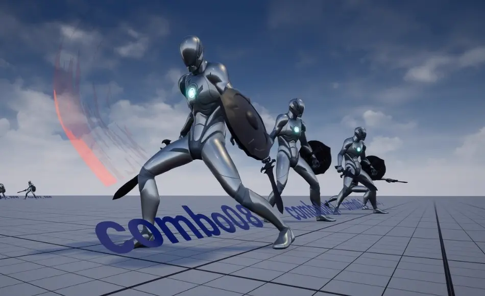 【UE4/5】圣骑士动画集 Paladin Anim Set