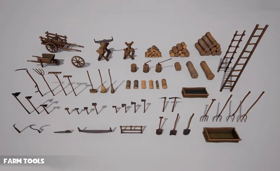 【UE5】农具道具 Farm Tools 【UE5】农具道具 Farm Tools