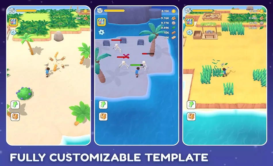 Unity开发 – 生存岛游戏开发模板 Survival Island | Template + Editor Unity开发 – 生存岛游戏开发模板 Survival Island | Template + Editor