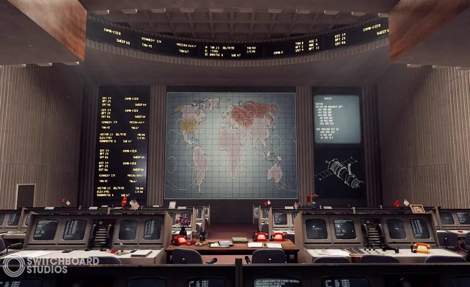 【UE4/5】航天发射指挥中心 Space Launch Ground Control Command Center 【UE4/5】航天发射指挥中心 Space Launch Ground Control Command Center
