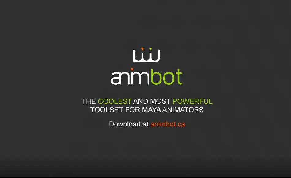 Maya插件 – 专业动画师工具集插件 Animbot Maya插件 – 专业动画师工具集插件 Animbot