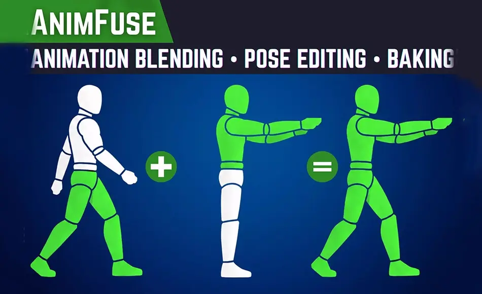 Unity插件 – 动画姿势编辑烘焙插件 AnimFuse – Animation Blending, Pose Editing and Baking Unity插件 – 动画姿势编辑烘焙插件 AnimFuse – Animation Blending, Pose Editing and Baking