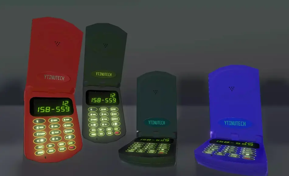 Unity资产 – 老式翻盖手机 PBR Old Flip Phone Unity资产 – 老式翻盖手机 PBR Old Flip Phone
