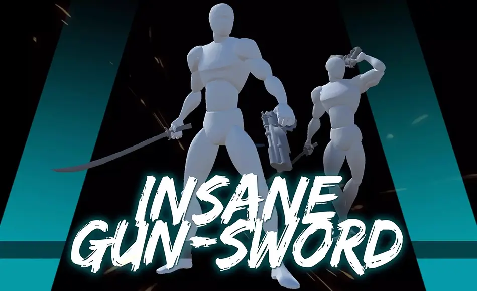 Unity动画 – 疯狂枪剑动画套装 Insane Gun Sword AnimSet