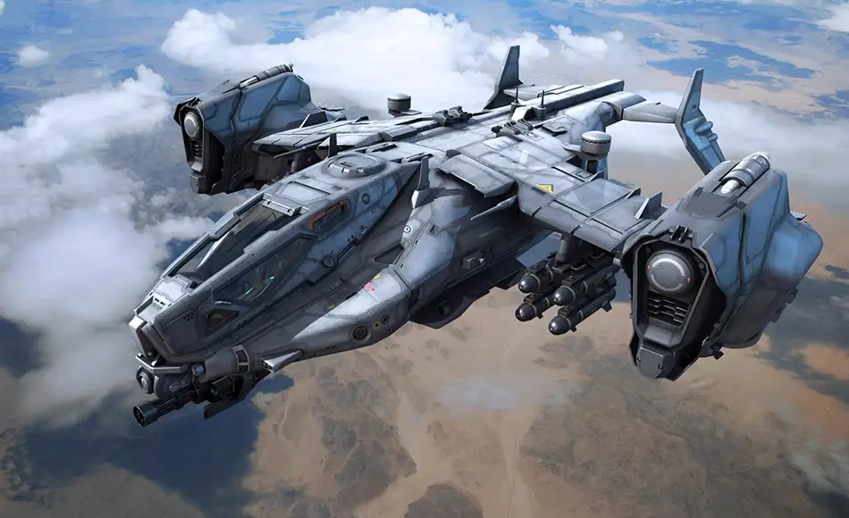 Unity资产 – 重型运输机 SF Heavy Dropship