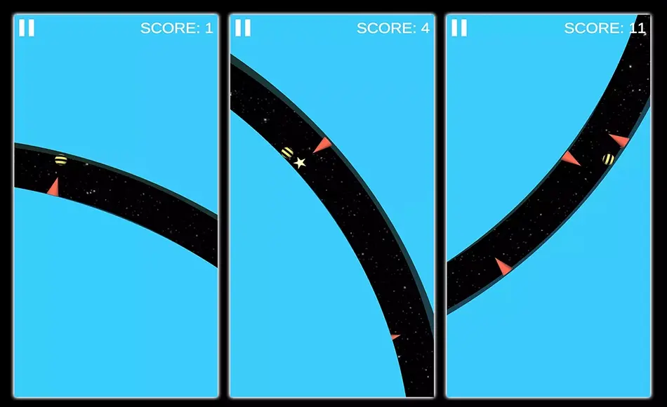 Unity开发 – 小球无限循环障碍躲避游戏 Infinite Loop – endless hyper casual game for android and iOS