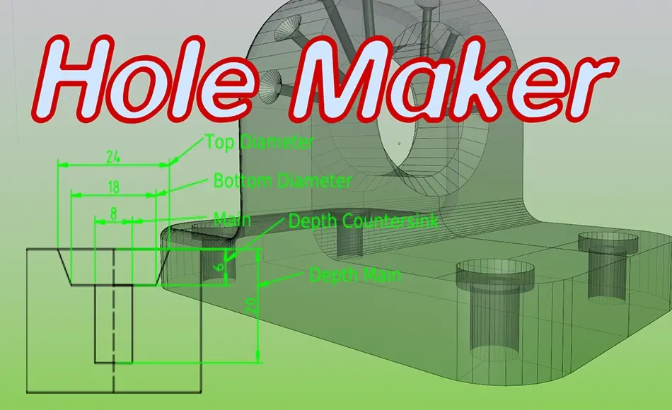 Blender插件 – 打孔器插件 Hole Maker v3.0