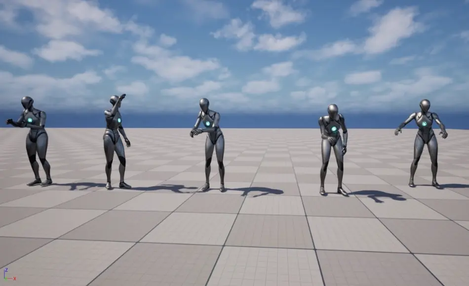 【UE5】独特动画包 Unique Anims Bundle 2
