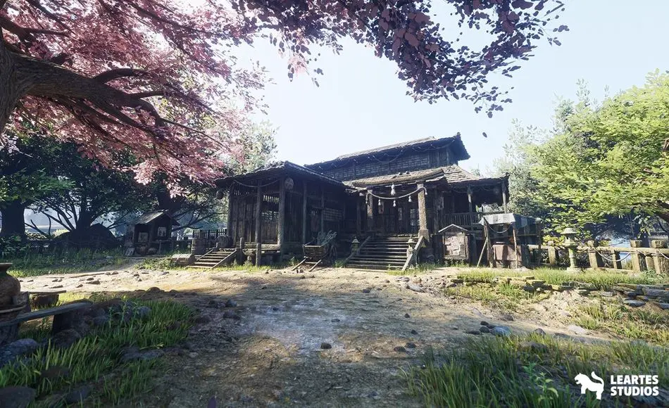 【UE5】日本村庄环境 Feudal Japanese Village Environment ( Japan Medieval Japanese Japan Feudal 3D )