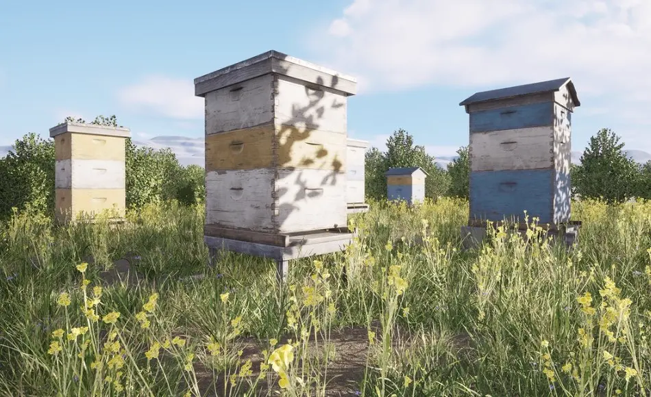【UE5】模块化蜂巢包 Beehives Modular Pack