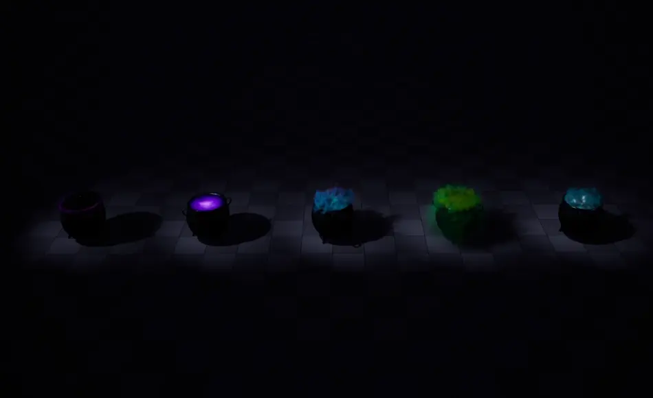 【UE5】药剂烟雾特效 Cauldron FX VDB