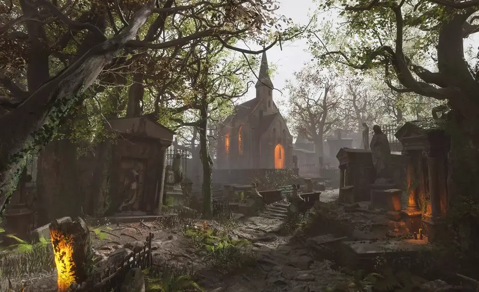 Unity场景 – 墓地环境 Cemetery – Forgotten Churchyard
