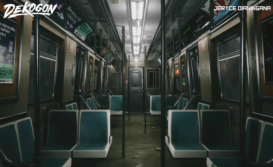Unity场景 – 风格化地铁列车 City Subway Train – Modular