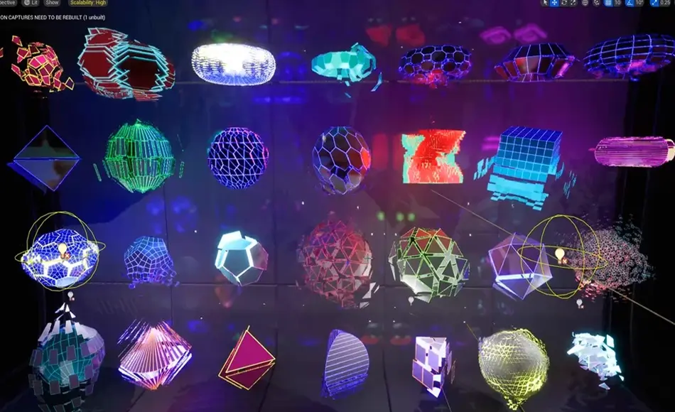 【UE5】科幻网格视觉特效 Scifi Mesh VFX. UEFN available