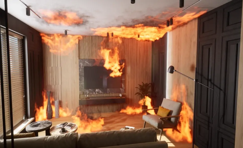 【UE5】室内火灾特效 Interior Fires VDB