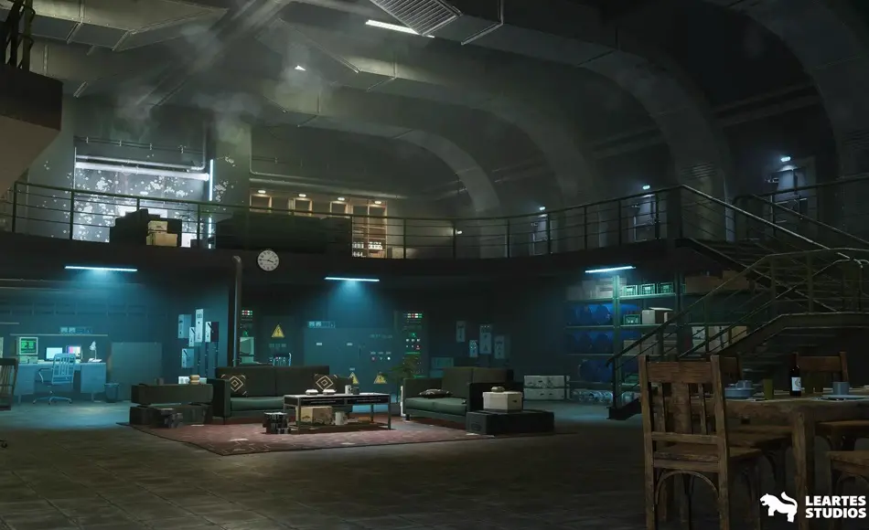 Unity场景 – 地下掩体场景 Cold War Underground Bunker Environment Unity场景 – 地下掩体场景 Cold War Underground Bunker Environment