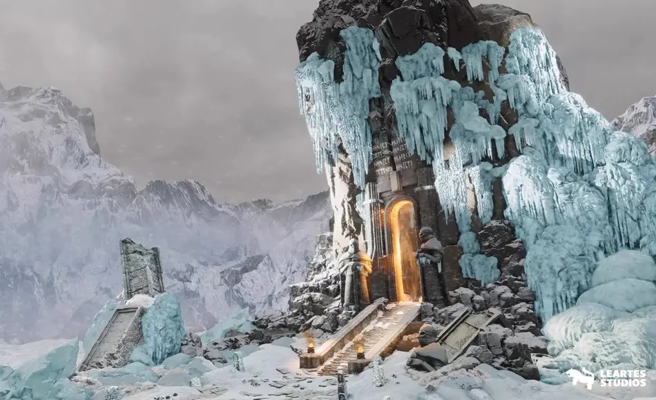 Unity场景 – 冰封的北欧环境 Frozen Norse Environment Unity场景 – 冰封的北欧环境 Frozen Norse Environment