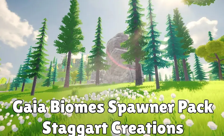 Unity插件 – 生物群系生成器 Gaia Biomes Spawner Pack – Staggart Creations