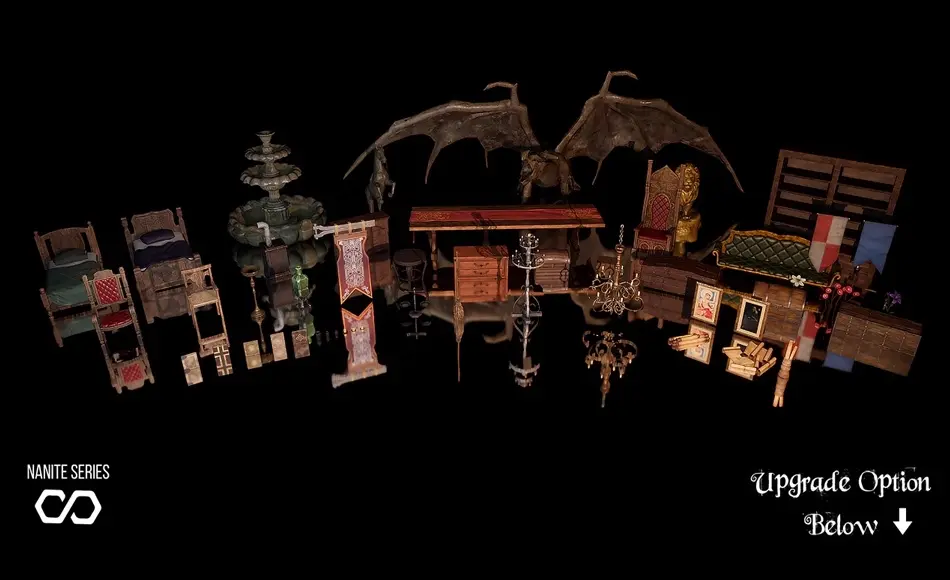 【UE5】中世纪城堡道具 Medieval Castle Kit – Medieval Castle Props (Castle, Castles, Medieval Props)