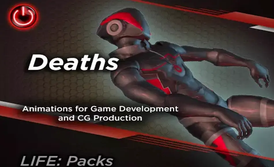 Unity动画 – 死亡动画 Deaths – Mocap Animation Pack