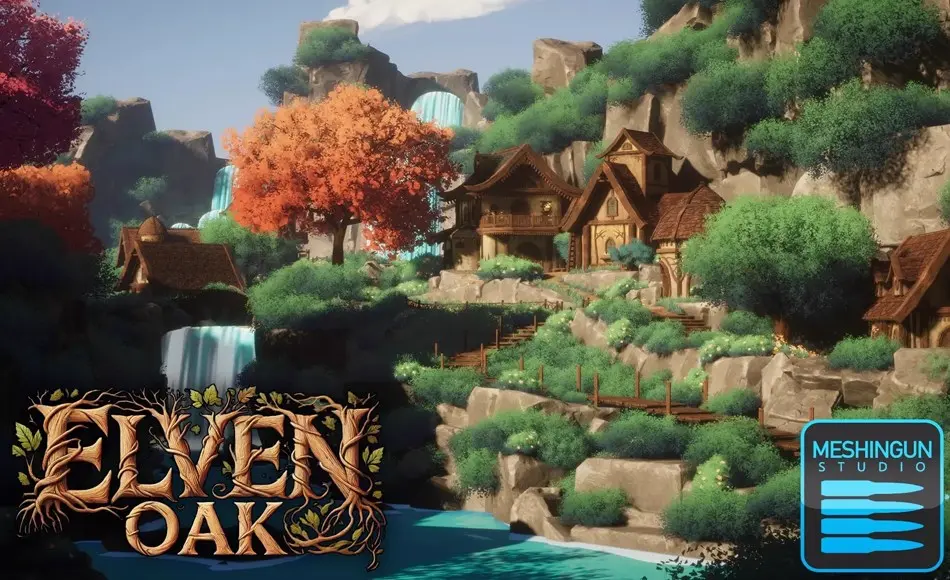 Unity场景 – 精灵橡树村场景 Elven Oak Village