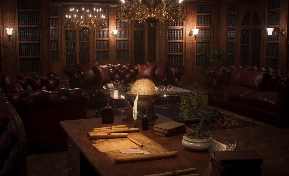 【UE5】维多利亚办公环境 Victorian Office Environment