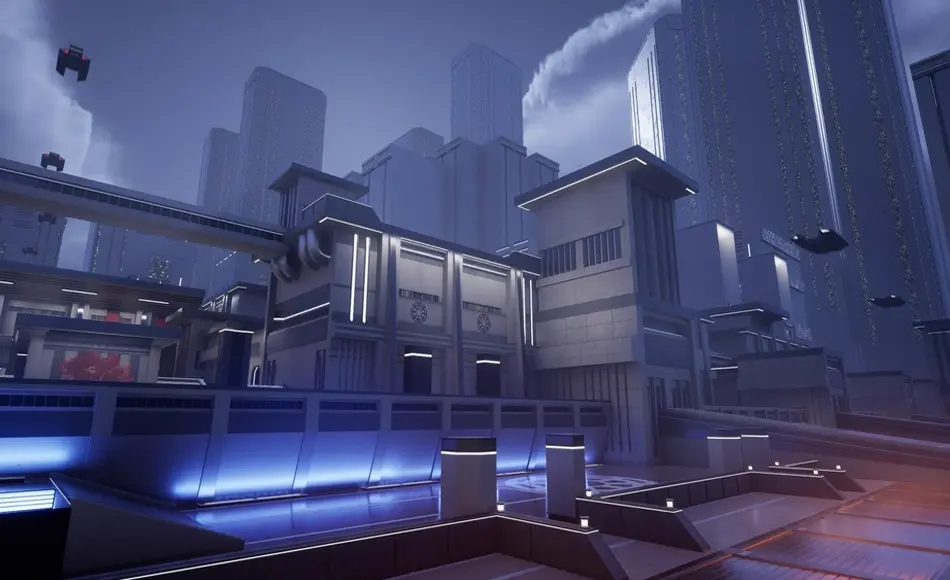 【UE5】科幻城市 Science Fiction Brutalist City