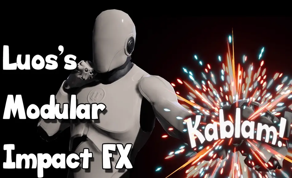 【UE5】特效工具包 Modular ImpactFX 【UE5】特效工具包 Modular ImpactFX